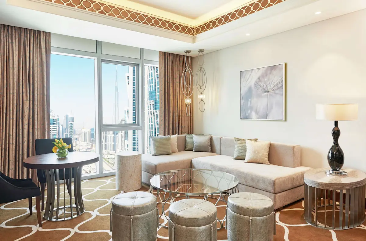 اتاق هتل هیلتون دبی الحبتور سیتی